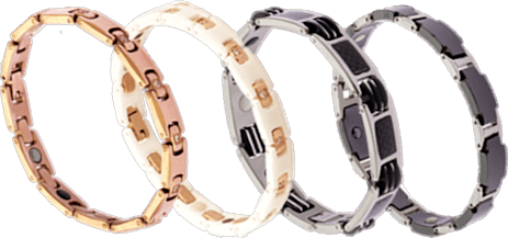 Титановый магнитный браслет для женщин (White) Тяньши 