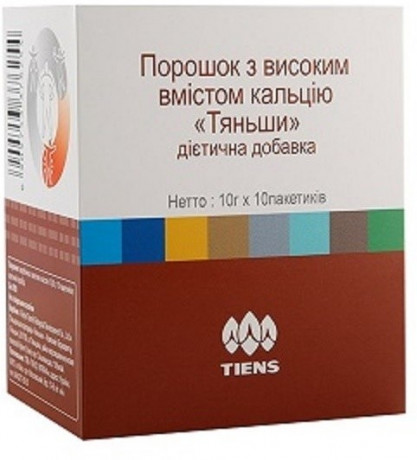 Порошок с высоким содержанием кальция Тяньши (Nutrient super calcium powder Tiens)