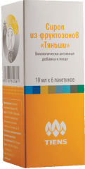 Сироп из фруктозанов Тяньши